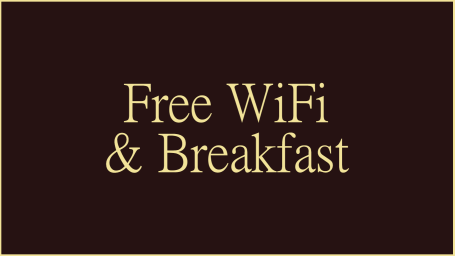 Free Wifi and Breakfast
